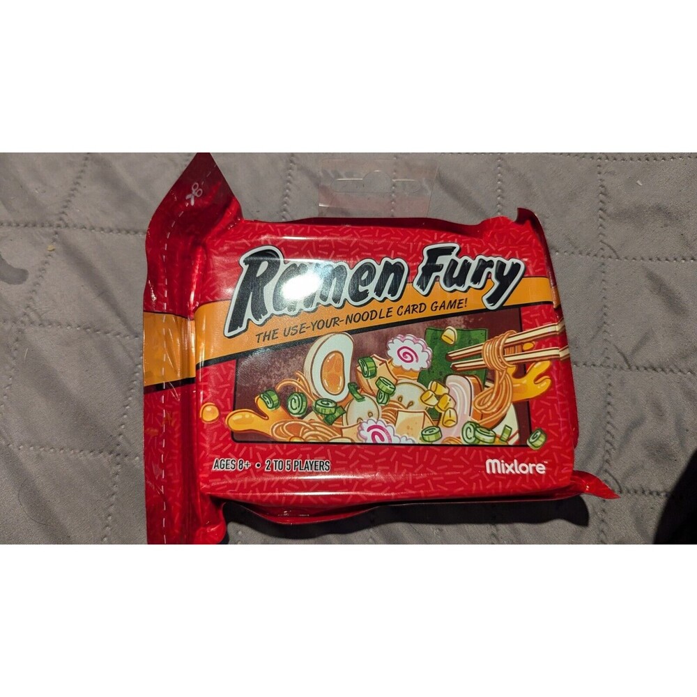 Ramen Fury - Use Your Noodle Card Game [NEW & SEALED] 2-5 Players